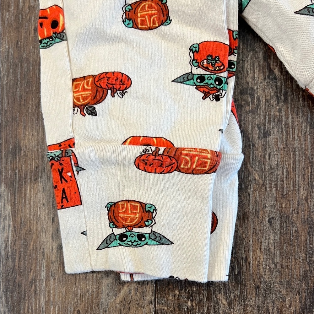 Halloween Star Wars Kids Pajama Set - Cream and Red - Picture 8 of 10
